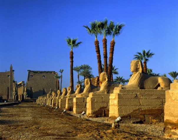 Avenue-of-Sphinxes-and-Luxor-Temple-Egypt